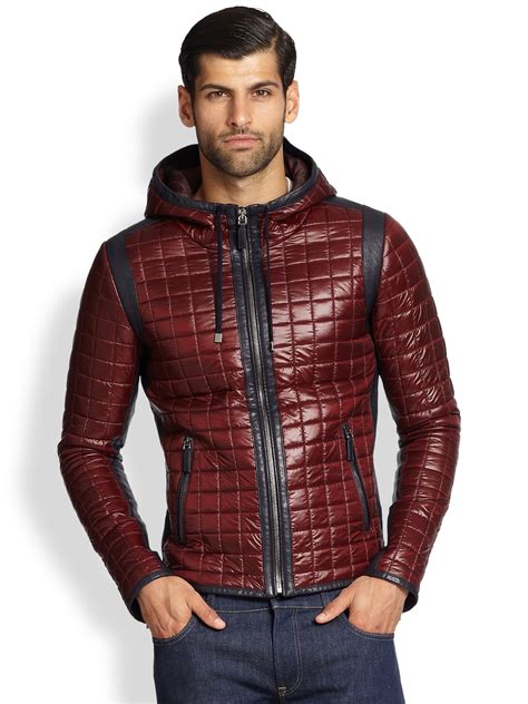 dolce gabbana jacket red men nylon|dolce gabbana jacket sale.